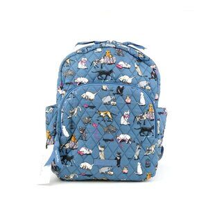 Vera Bradley Cat's Meow Essential Compact Backpack NWT